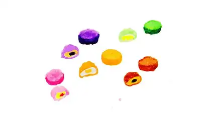 Ice mooncake