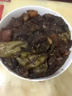 Donkey purple with pickles
