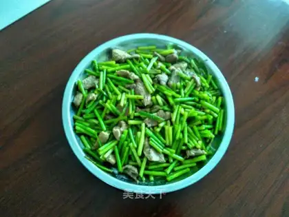 Garlic fried meat