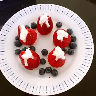 Butter strawberries