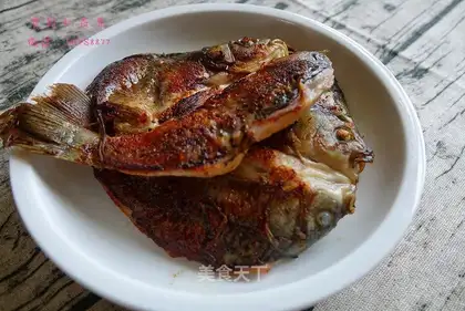 Fried mackerel