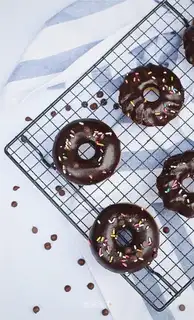 Chocolate doughnuts