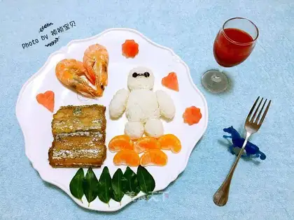 A warm, white breakfast