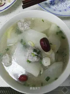 Porkball soup
