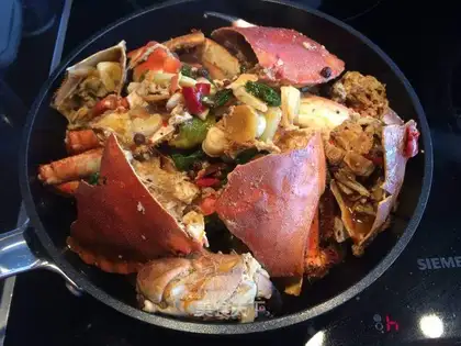 Spicy crabs
