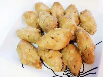 Roasted chicken wings