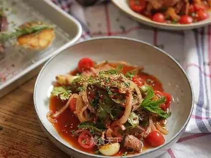 Thai salt roast beef
