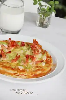 Shrimp pizza