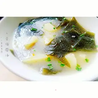 Potato sea soup