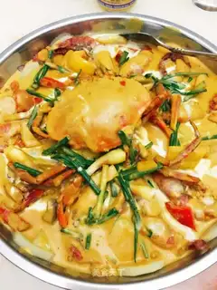 Curry crabs