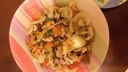Fried mushrooms