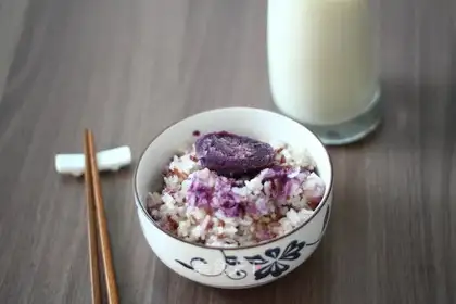 Soymeal rice