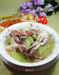 Crabs boiled by longmelons