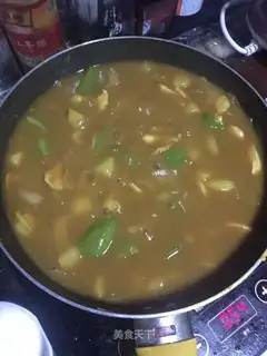 Curry chicken