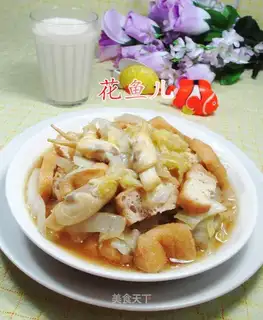 Soy-cracked cabbage