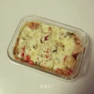 Microwave cheese rice