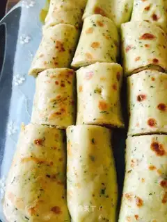 Cucumber omelet