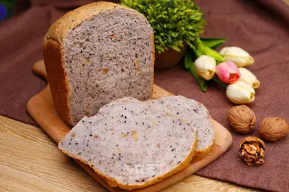 Black sesame pecan toast