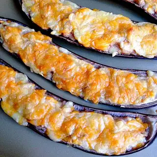 Cheese roast bananas