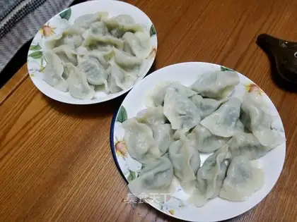 Wheat and egg dumplings