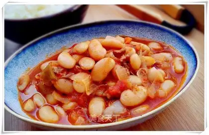 White bean stew