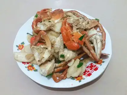 Crab fried cake