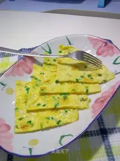 Onion omelet