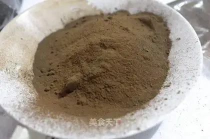 Homemade tea powder