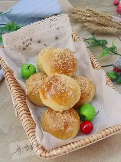 A soufflé bean bag