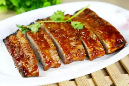 Bread the ribs
