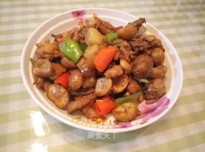 Chestnut chicken
