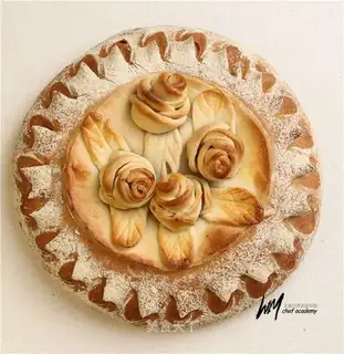 Rose roses and bread