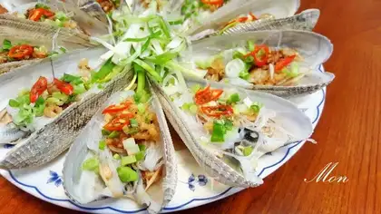 Garlic tacos