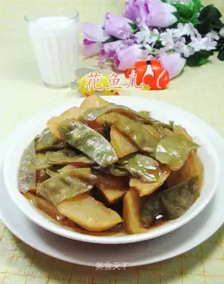 Potato with lentils