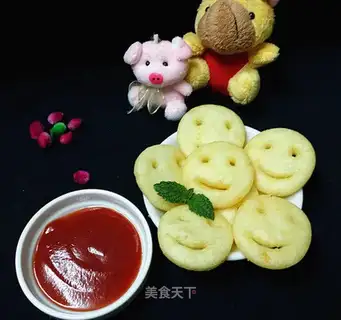 Smiley potatoes