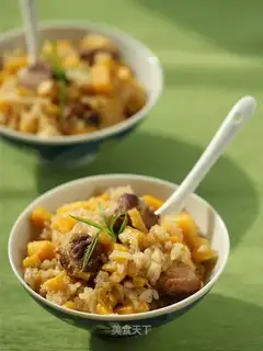 ♪ Chestnut rice ♪