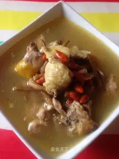 It's the chicken soup