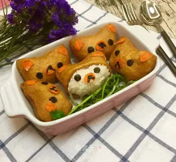 Cute little bear tofu