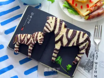 Zebra toast