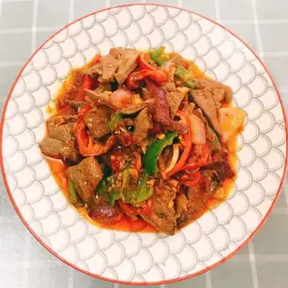 Fried liver