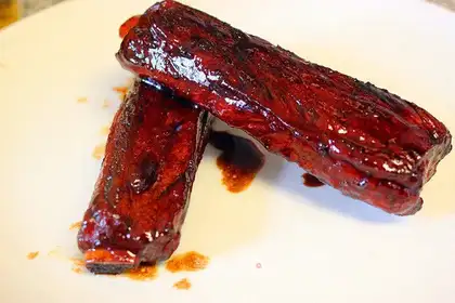 Red burn ribs
