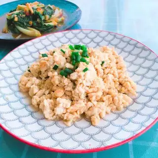 Egg fried tofu