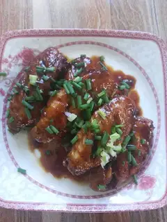 Coke chicken wings