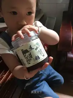 Handmade malt sugar