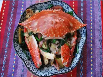 Crab onions