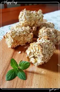 oatmeal fried bananas