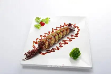 Taiwan's little squid bun