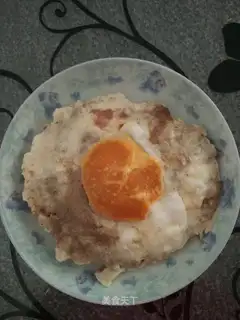 Salted egg meatloaf