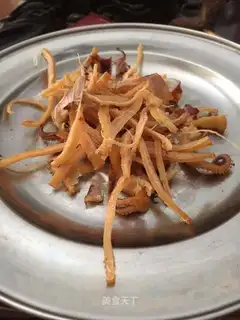 Roasted squid