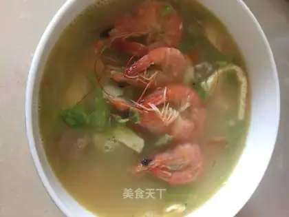 Shrimp soup